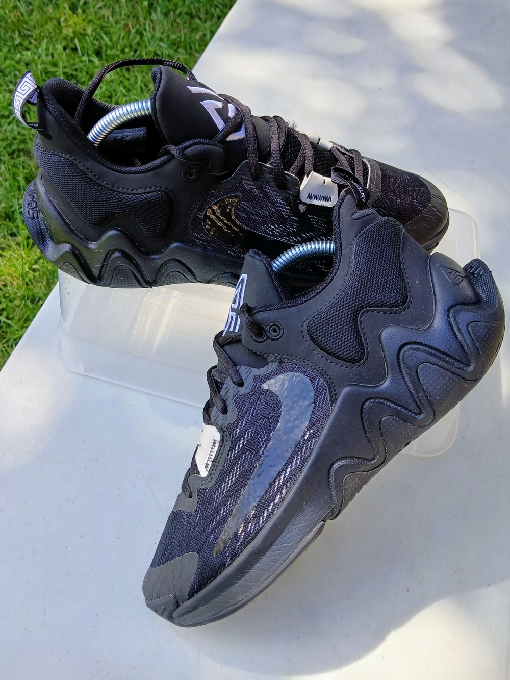 Nike Giannis Immortality 2 Black Holographic DQ1943-003 (7Y)
